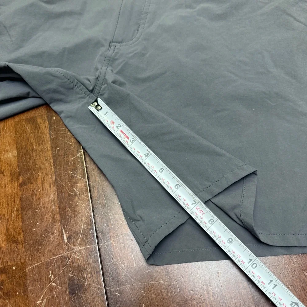 Patagonia Quandary Shorts Mens 36 7" Inseam Grey Forge Grey Performance Hiking - Picture 8 of 10